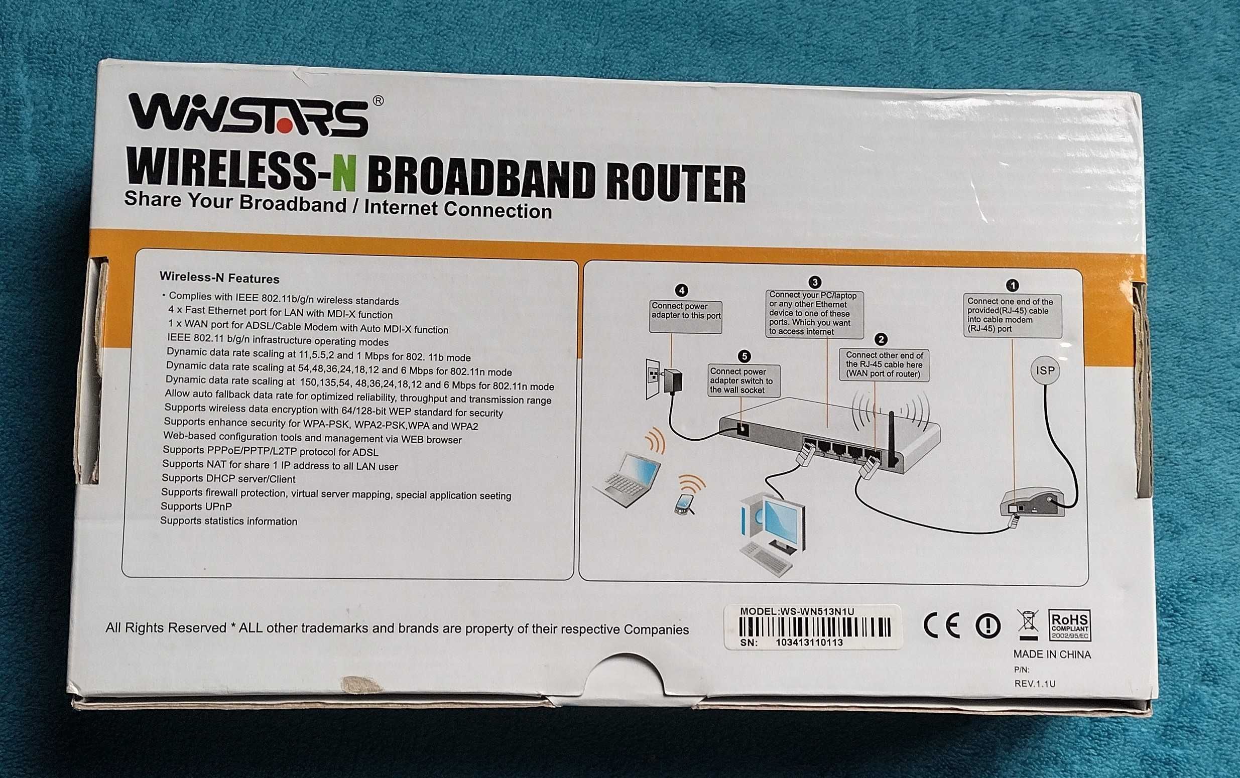 Router WiFi Winstars