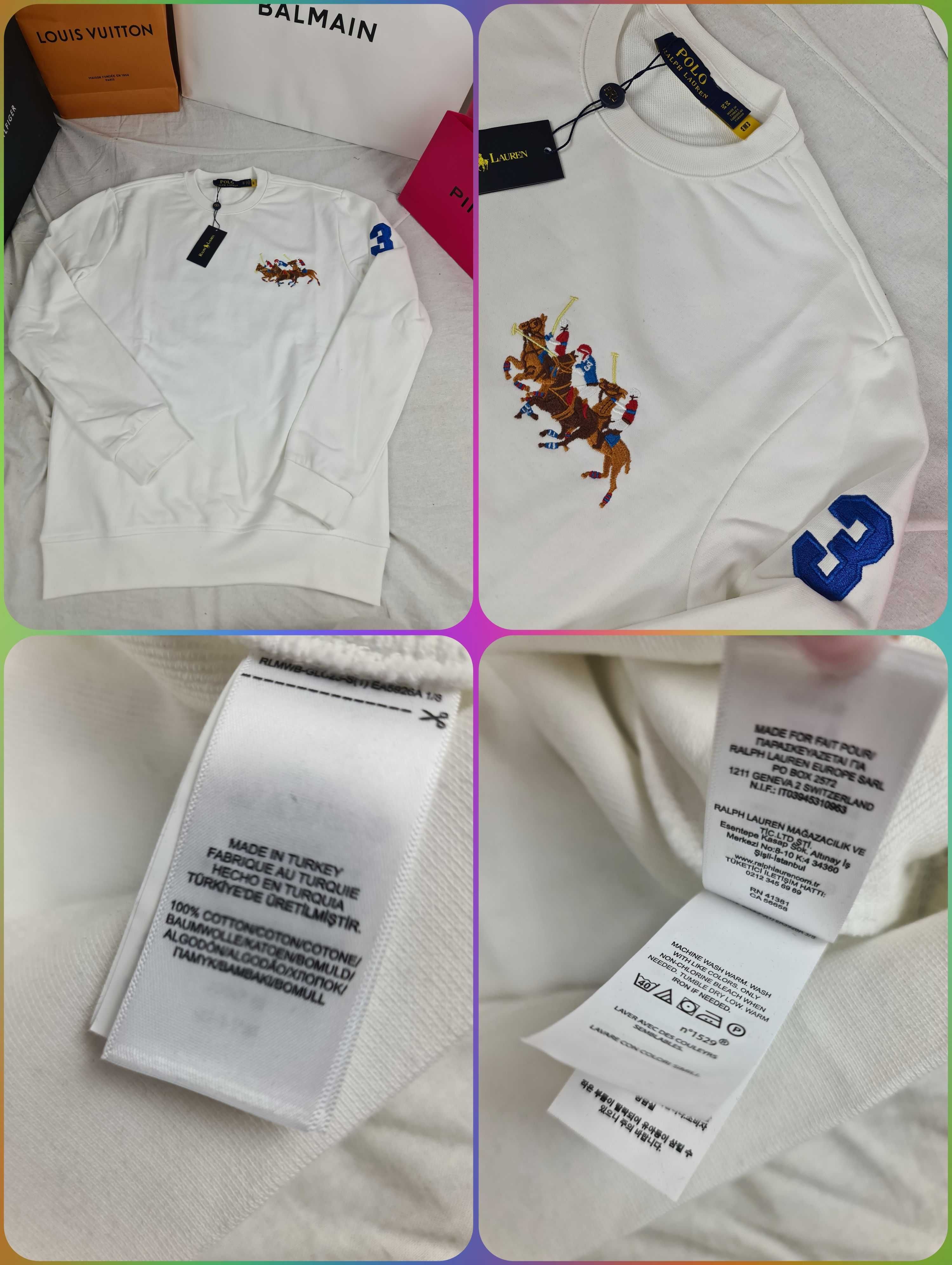 Bluza męska ralph lauren maly znaczek ax logowane Armani OUTLET