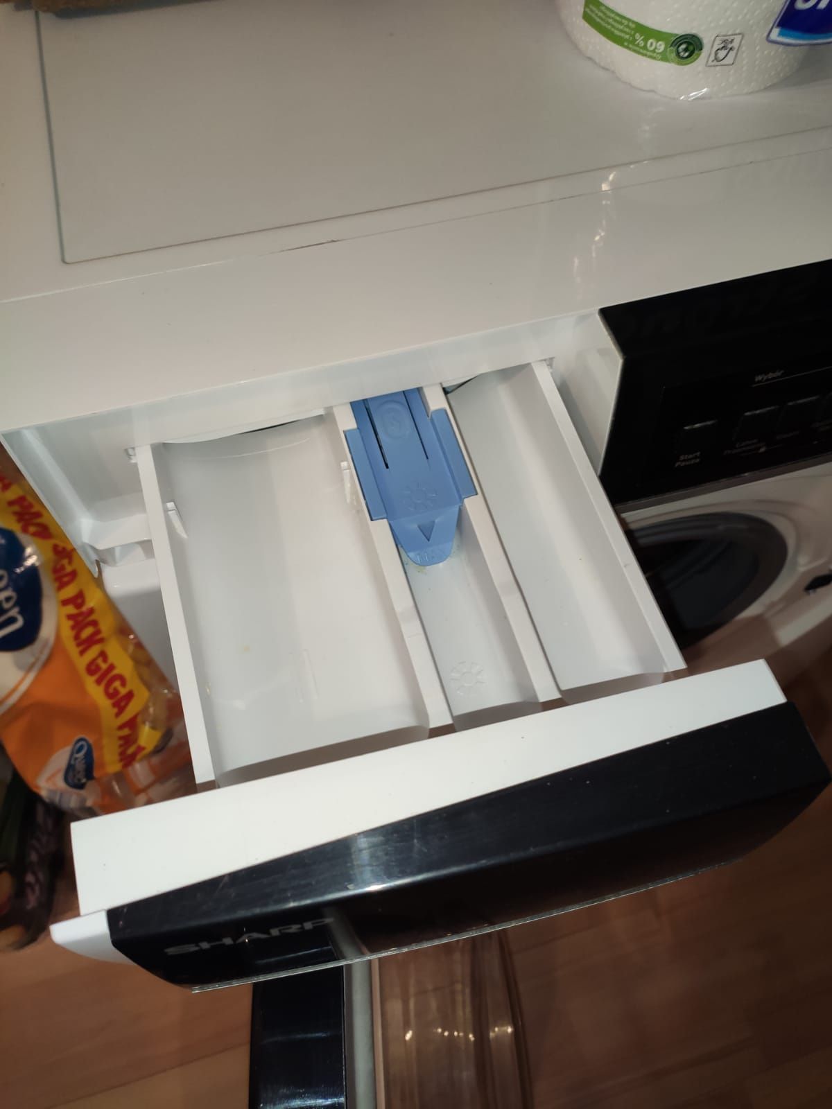 Pralka Sharp ES-NFB912BWB-PL 9kg 1200obr- na gwarancji+ubezpieczenie
