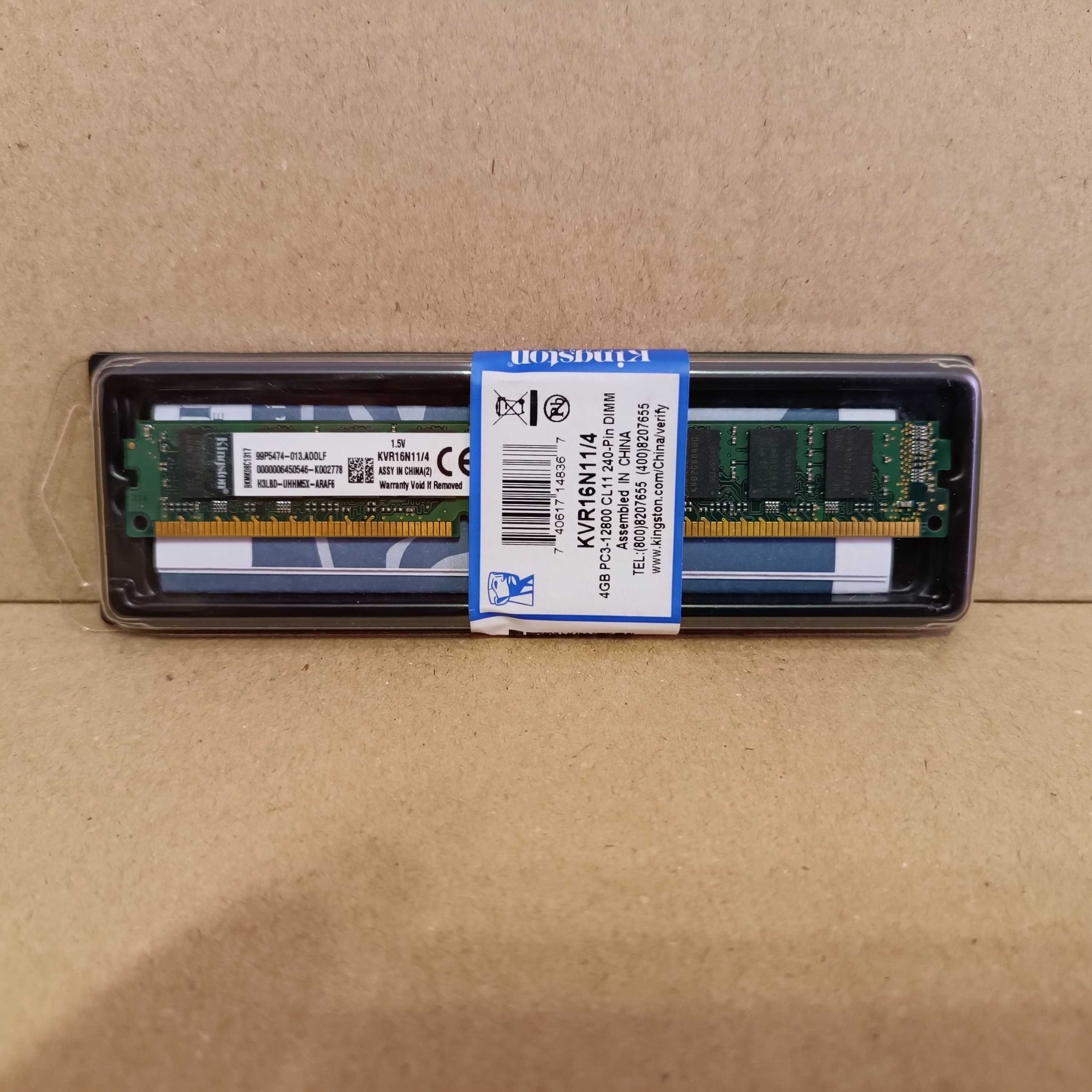 Оперативна пам`ять Kingston DDR3-1600 4 GB PC3-12800 ( KVR16N11/4 )