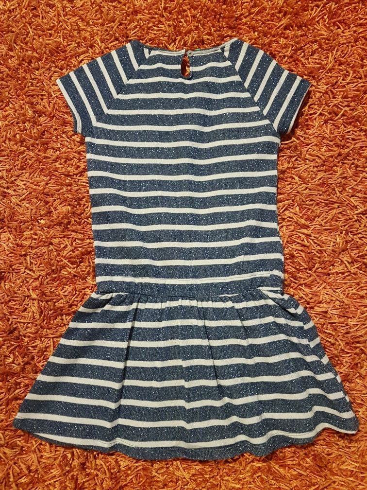 OFERTA PORTES - Vestido Riscas Azuis da Benetton (11Anos)