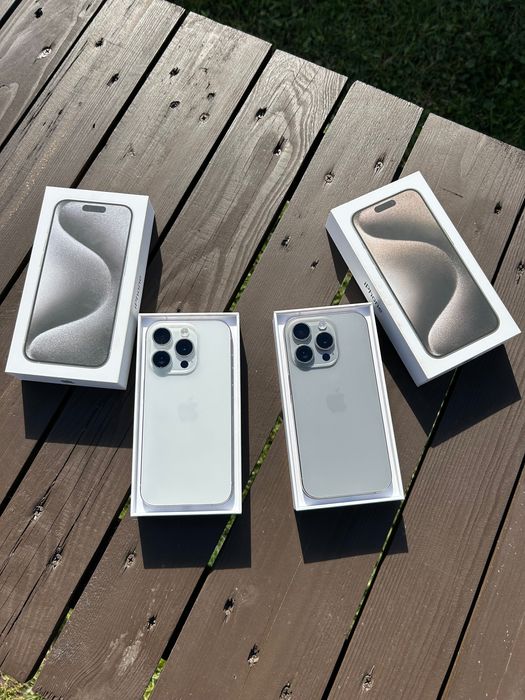 IPhone 15 Pro 128G Natural/White Titanium