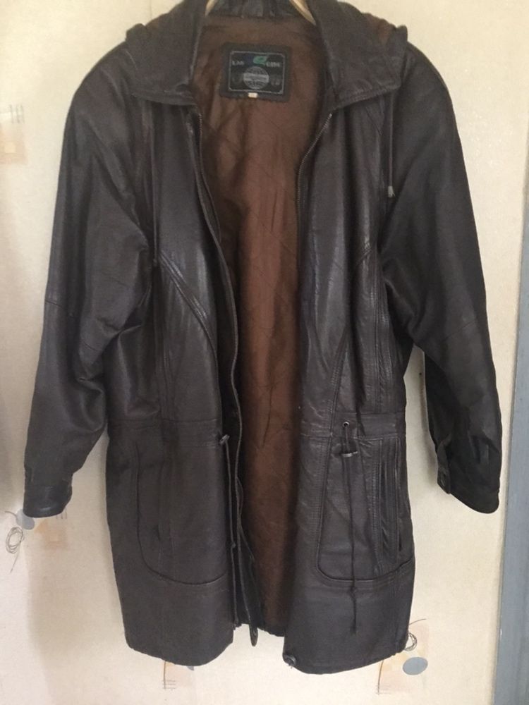 Куртка жіноча кожзамінника 52 розмір