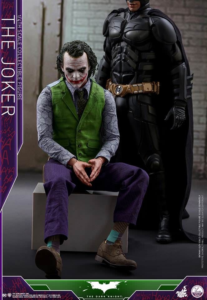 Фигурка 1/4 hot toys QS 10 THE DARK KNIGHT – THE JOKER