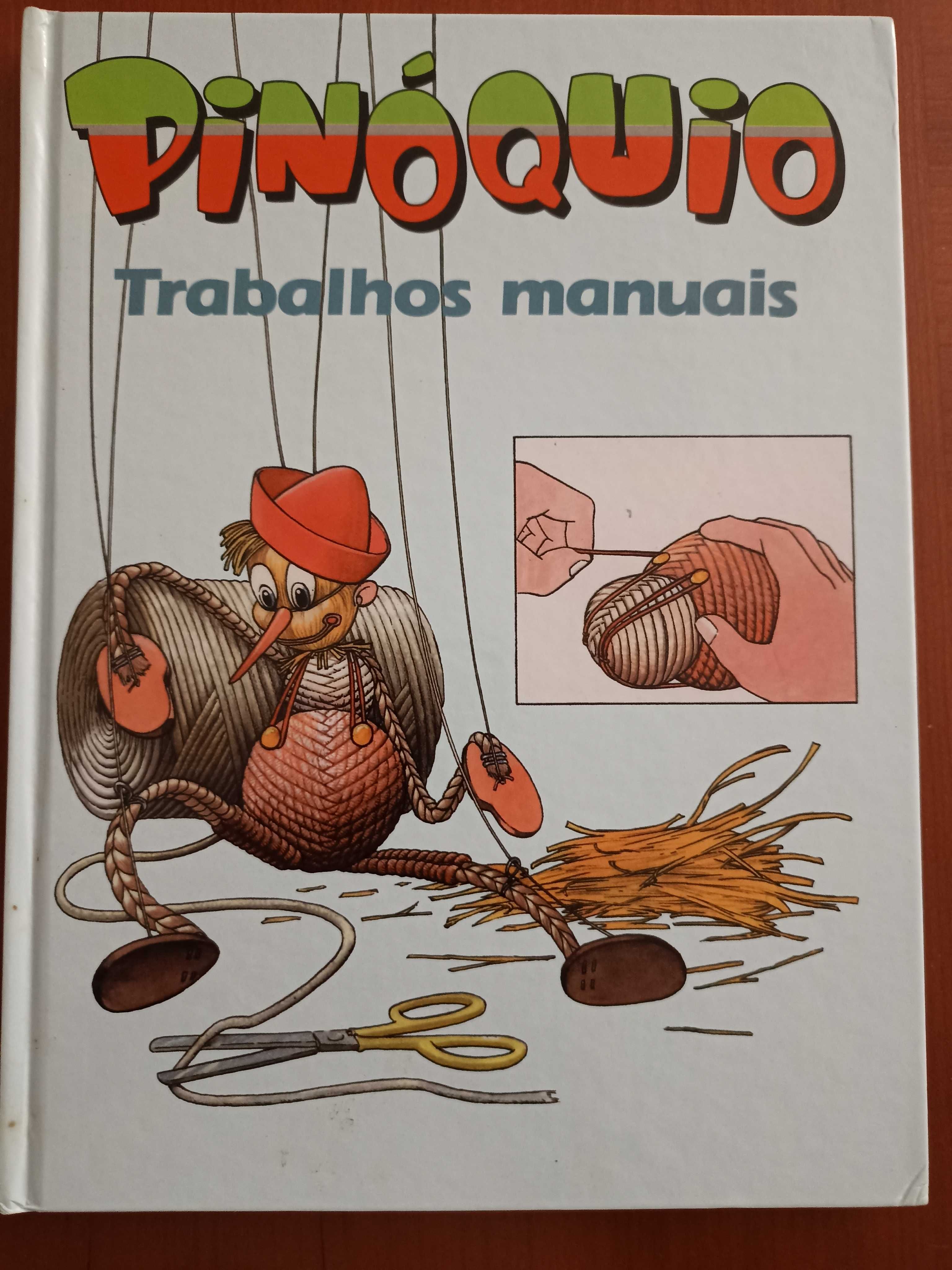 Coleção de livros sobre manualidades