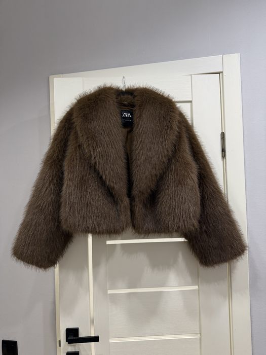 Шоколадная шуба Zara