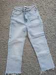 Spodnie jeansowe Zara do połowy łydki r. 36