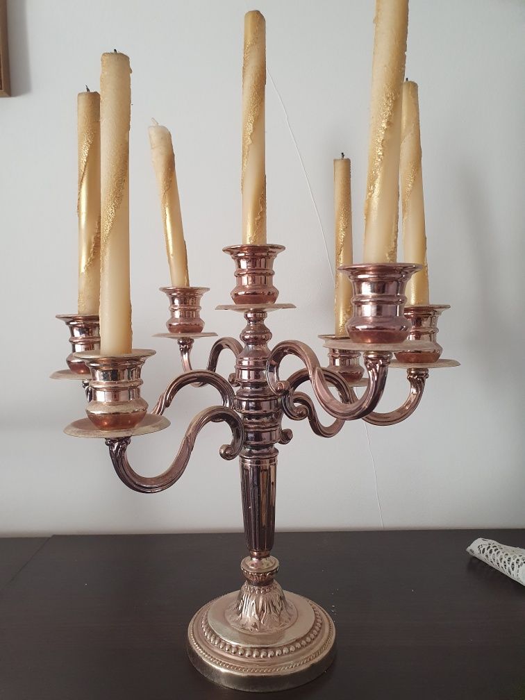 Świecznik aluminiowy