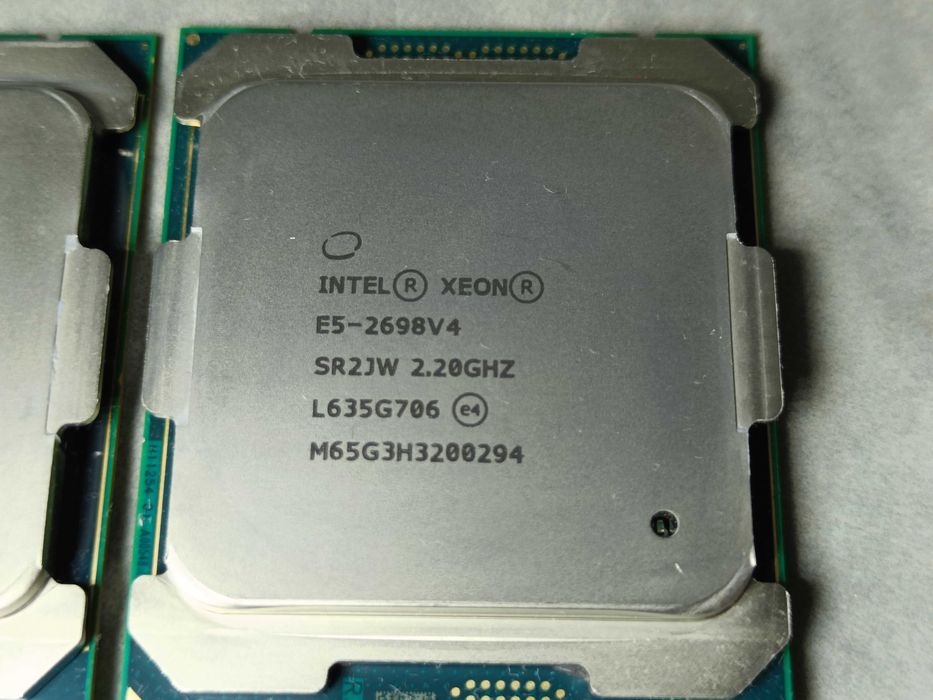 Процесор Intel Xeon E5-2698V4 LGA2011 - 20 ядер 40 потоків!
