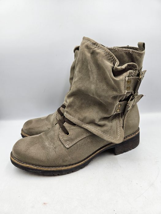 Botki Damskie Graceland Szarobrązowy Rozmiar 41