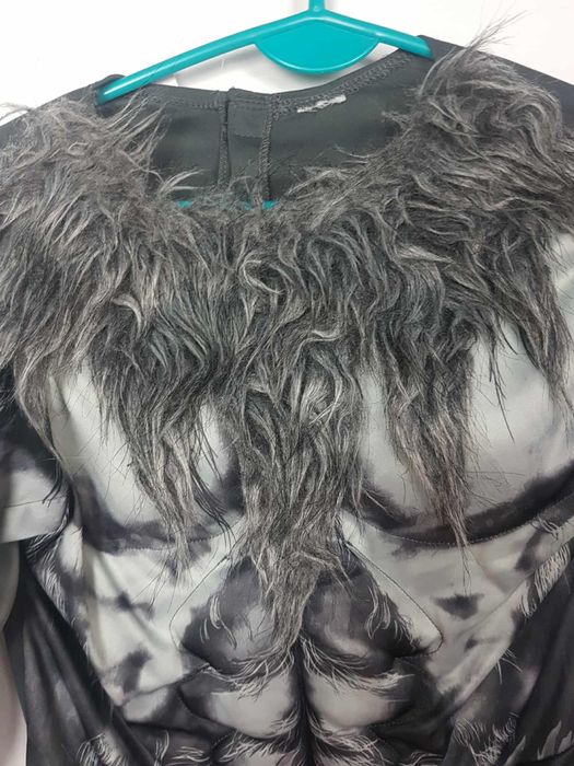 Strój przebranie wilkołak wilk halloween rozmiar 134 140 cm. BH039