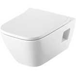 NOWA Miska WC podwieszana GEBERIT SELNOVA SQUARE Rimfree w komplecie z
