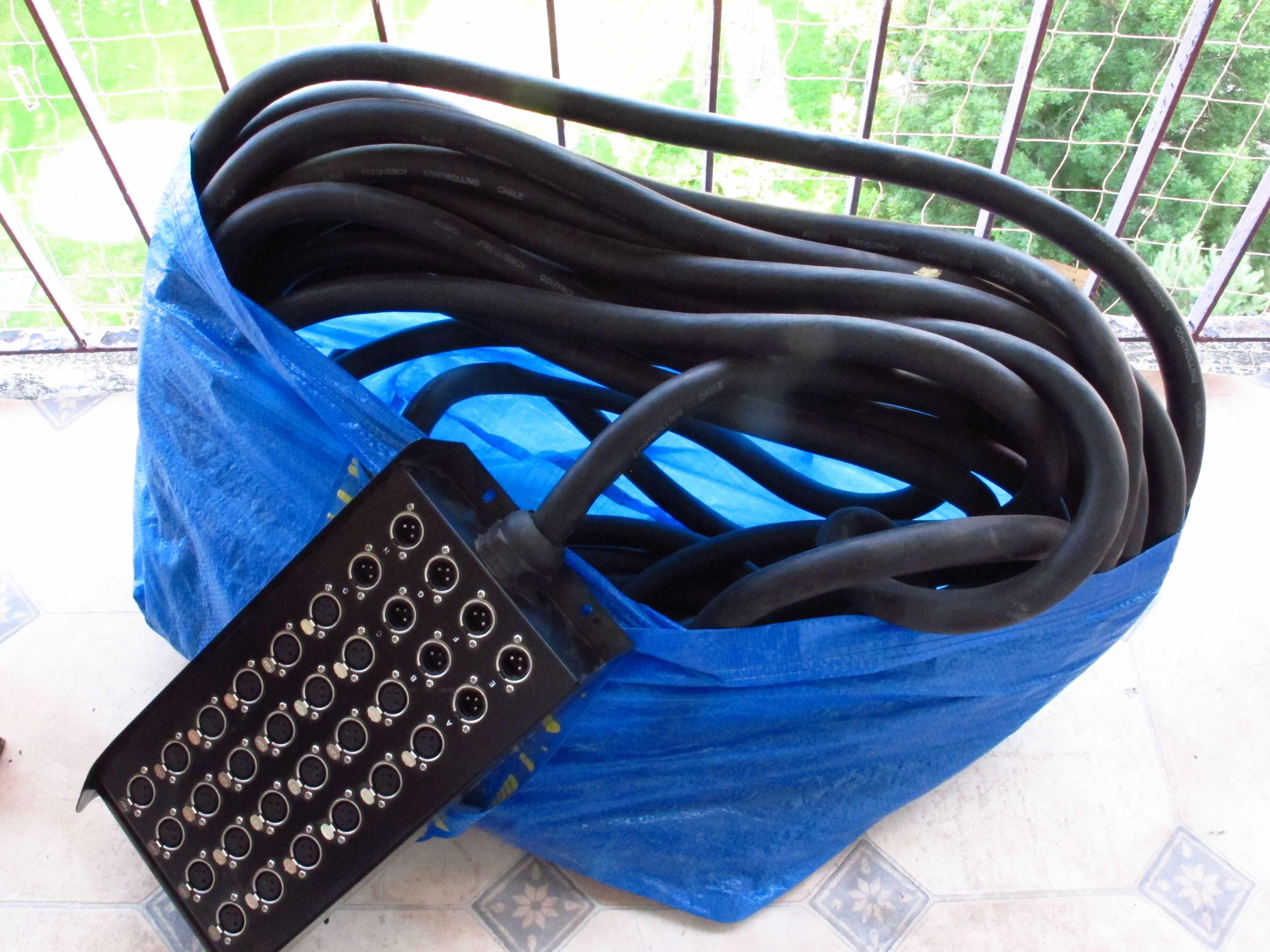 Multicore 24/8 stagebox the sssnake mc 24/8