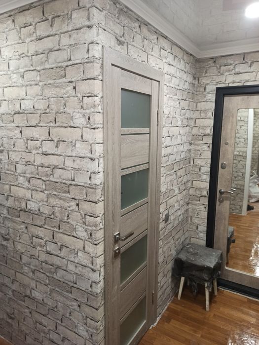 Поклейка Обоев. Шпаклёвка стен.