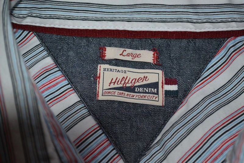 Рубашка мужская Hilfiger denim р.L р.50-52