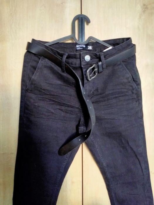 Spodnie jeans typ chinos Sinsay 28/30 nowe bez metki