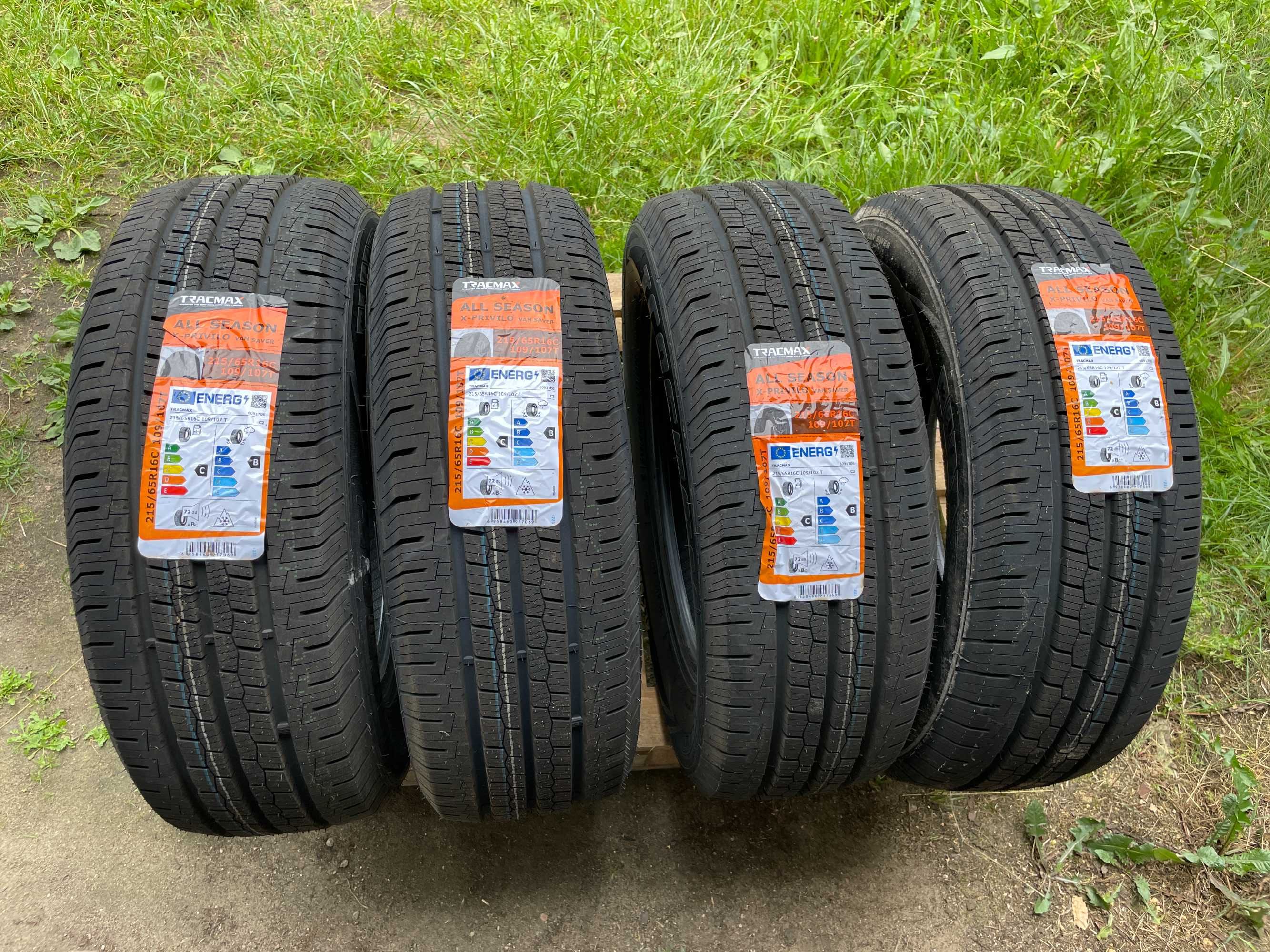 Okazja opony całoroczne 215/65R16C TRACMAX A/S X-PRIVILIO VAN SAVER