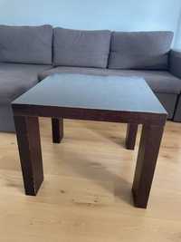Stolik kawowy z litego drewna 60x60 cm Paged