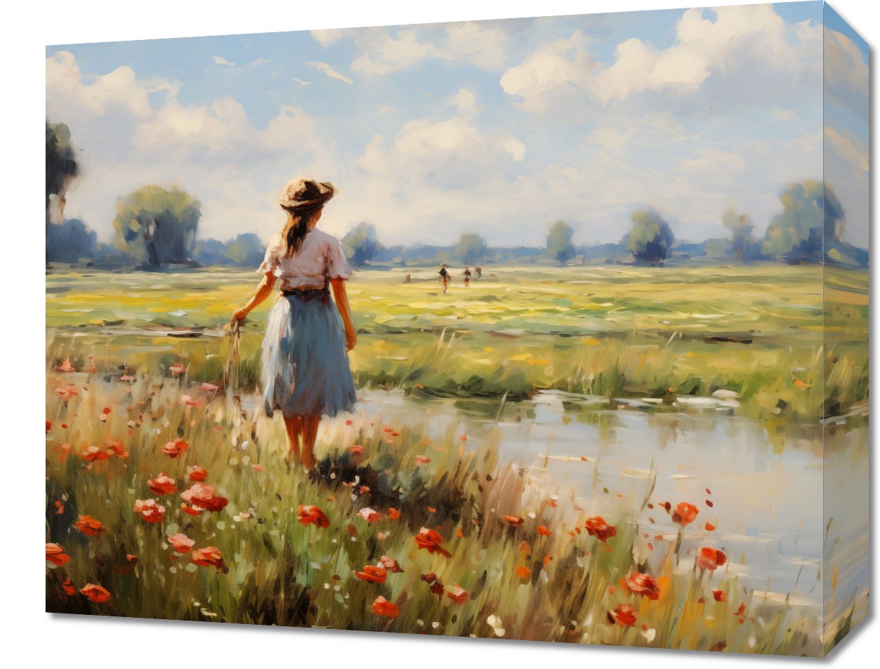 Obraz 50x40cm Wiejski Spokój
