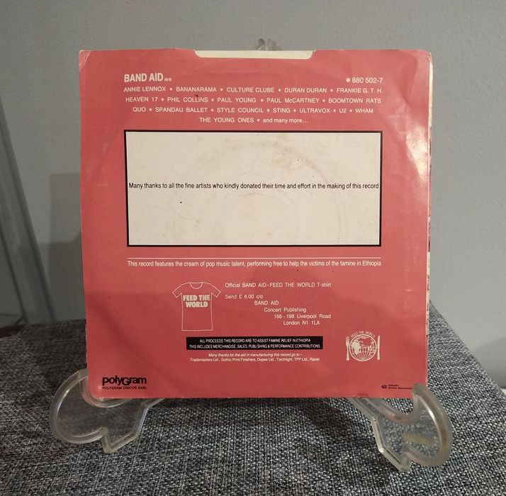 Single em Vinil - Do they know is Christmas?