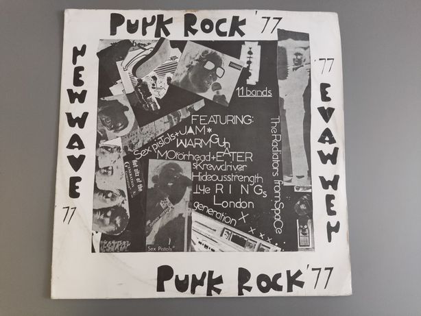 Punk Rock '77 (disco MUITO RARO) Pirate Dream Records – PD001