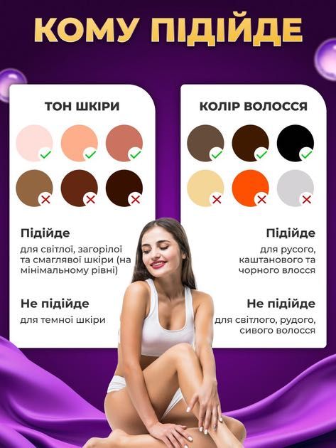 Фотоепілятор жіночий з функцією охолодження
