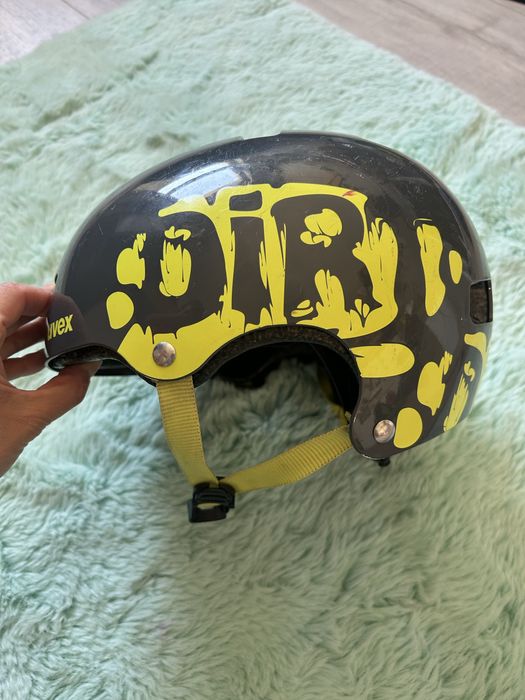 Kask Uvex 51-55 cm dziecięcy szary