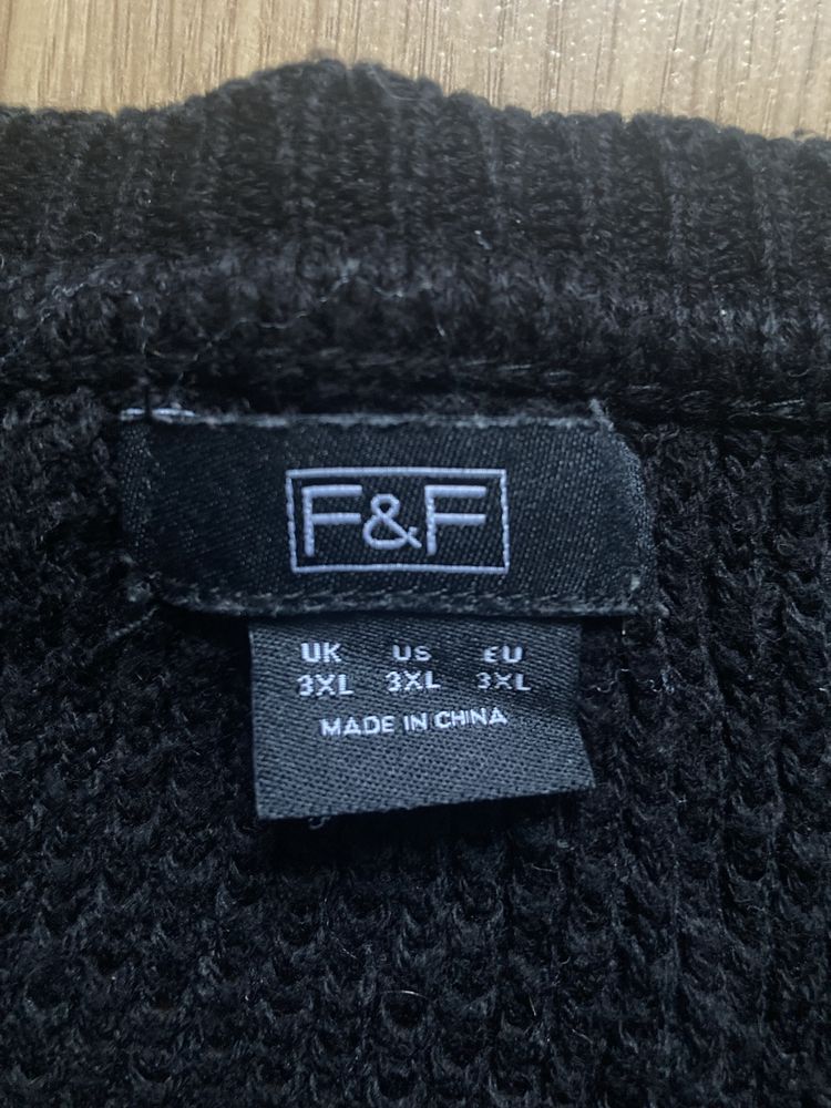 Sweter meski 3XL  marki F&F