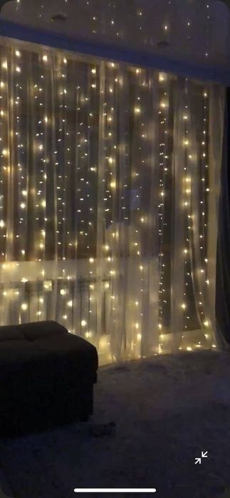 Гірлянда штора USB