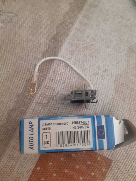 лампа главного света H3 24V 70W, H1 24V70W