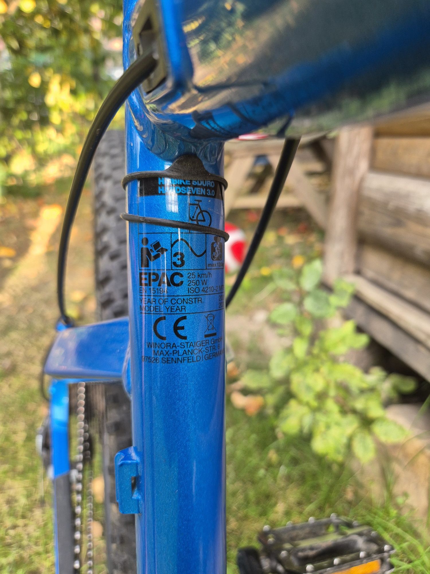 Rower elektryczny Haibike hardseven 3.0 komplet rozm L koło 27.5