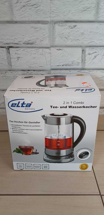 NOWY Czajnik elektryczny do herbaty ELTA 1,5 litra