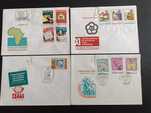 4 Envelopes Moçambique 1978 (c/ Defeito)