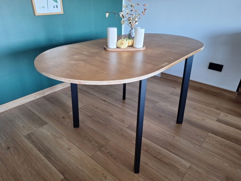 Stół 140 x 80, nogi IKEA MITTZON