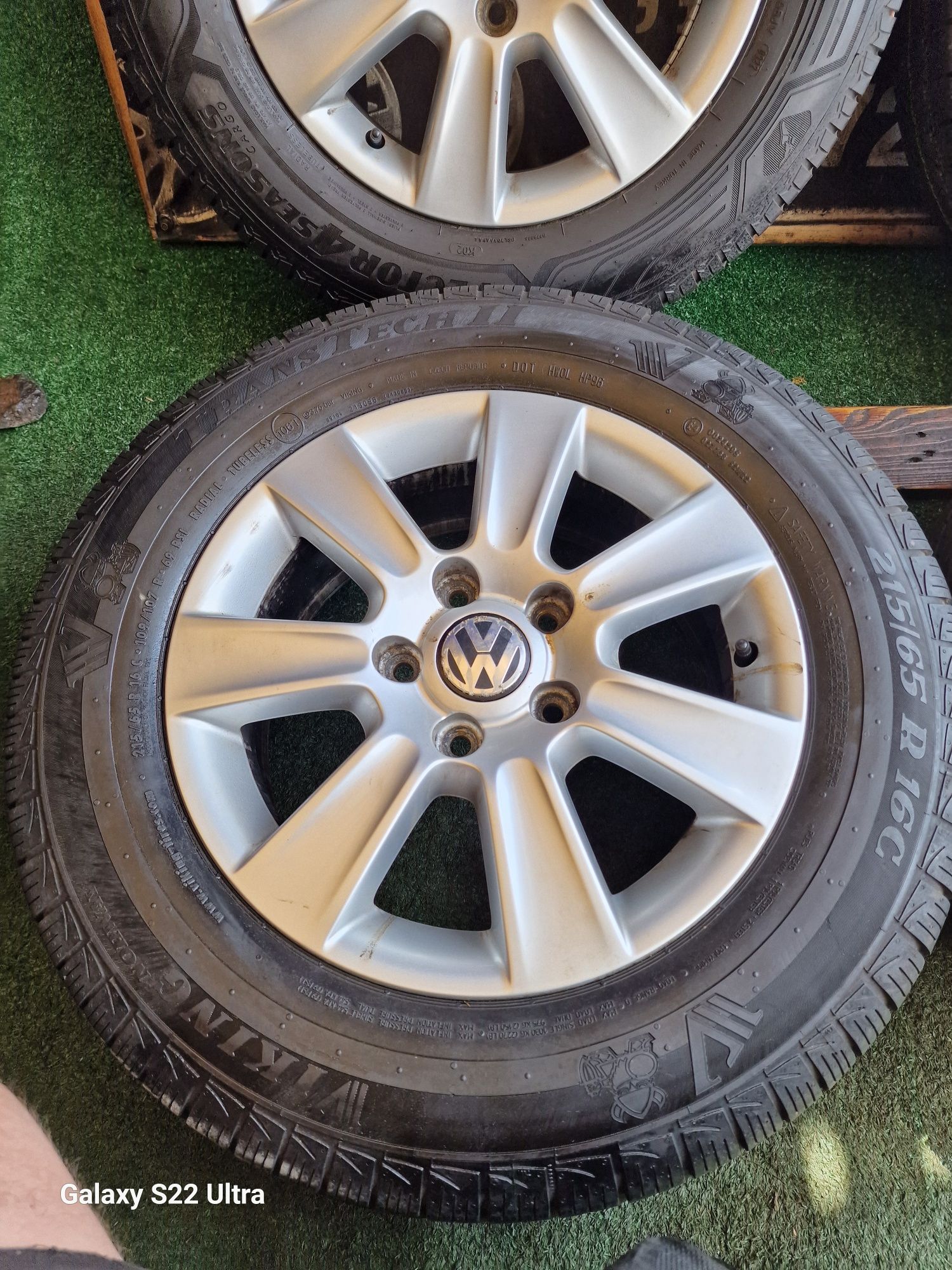 Koła 16 5×120 Vw T5 T6 Multivan Caravela Transporter 215/65/16C 8mm