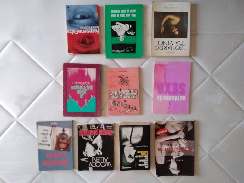 Vários (10) livros para venda, valores na descrição