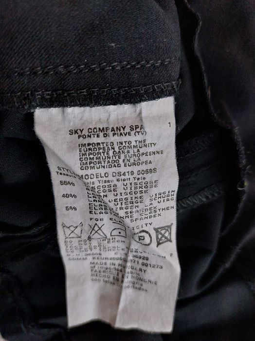 Czarny top Calvin Klein, rozmiar xs