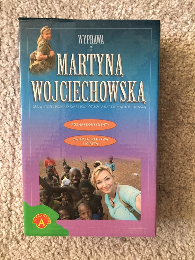 Gra planszowa, gra edukacyjna - Wyprawa z Martyną Wojciechowsą