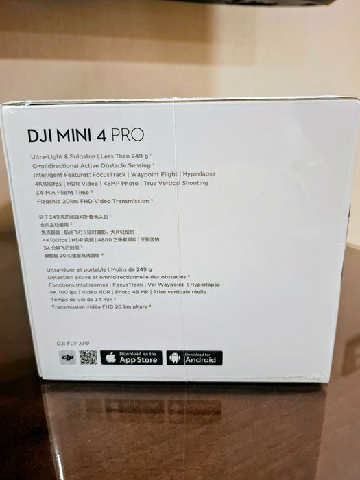 Nowy oryginalnie zapakowany dron DJI Mini 4 PRO z kontrolerem RC2