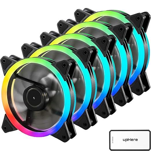 wentylator obudowy uphere 120 mm z serii rgb led 3 szt