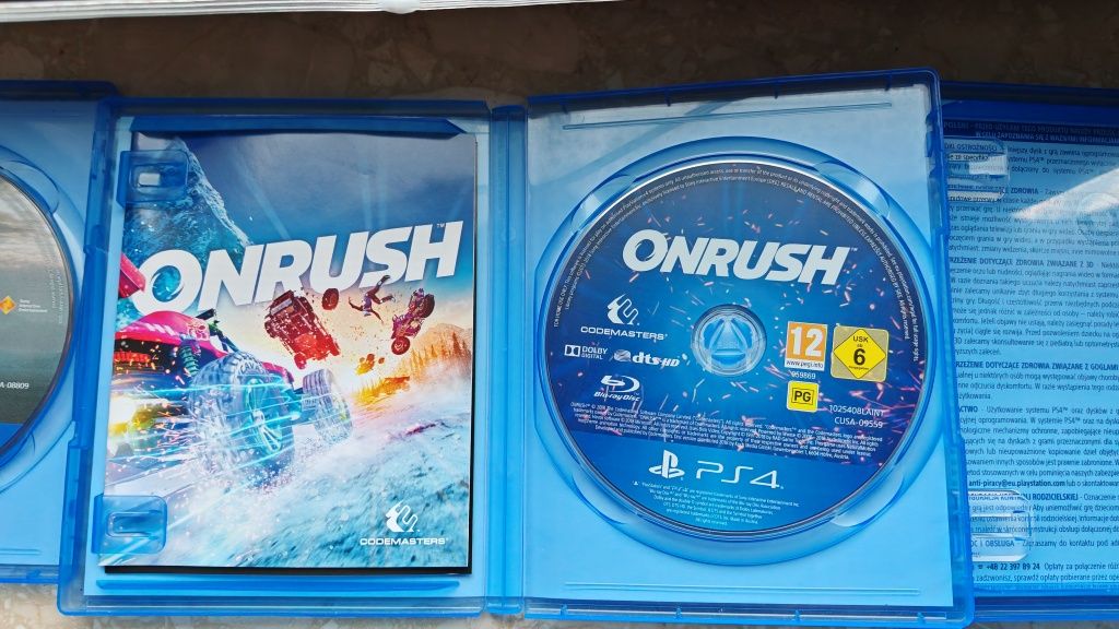 Zestaw 3 Gier Ps4.