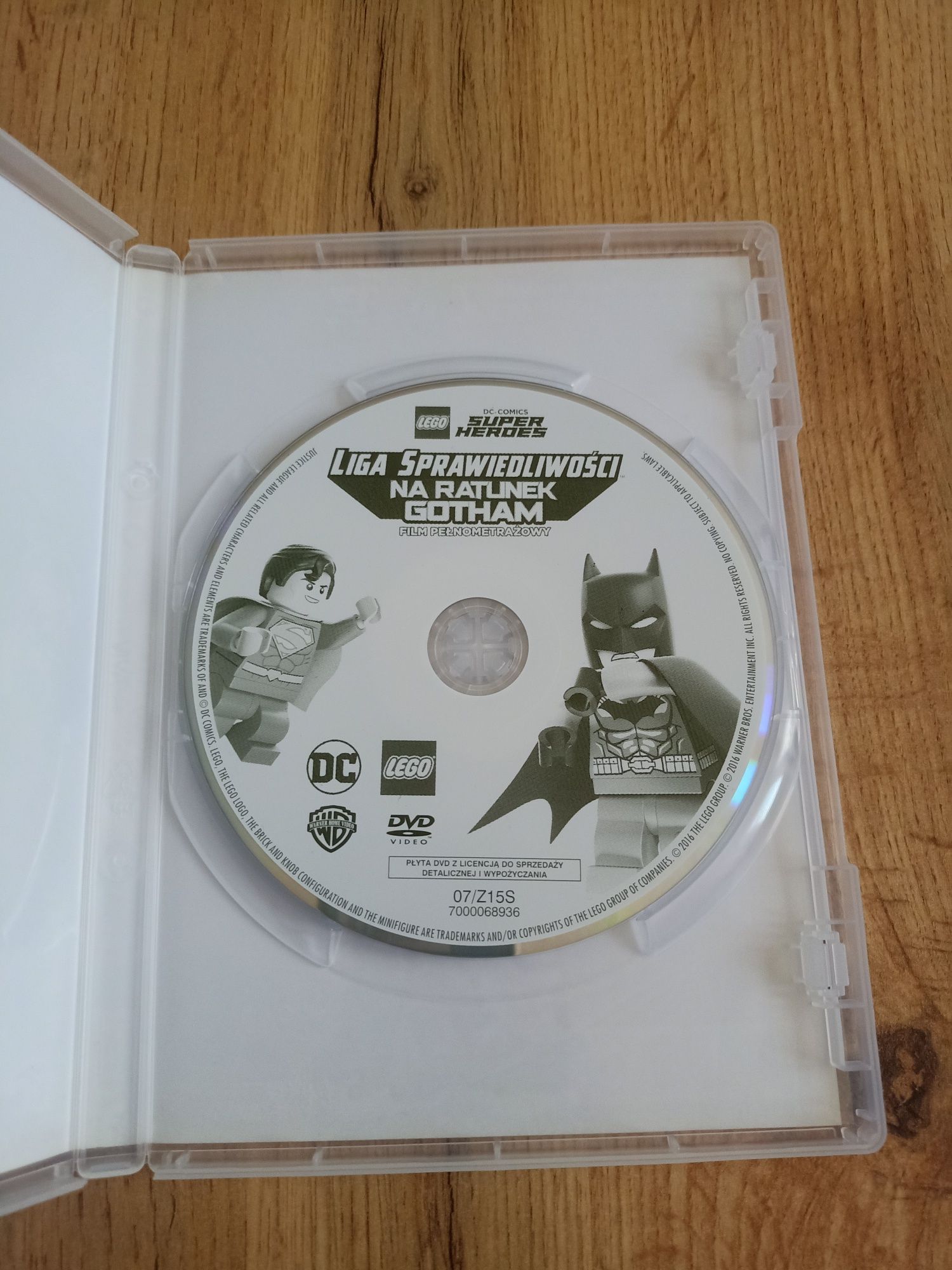 Liga Sprawiedliwości: Na ratunek Gotham - DVD PL.