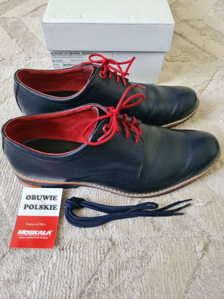 Skórzane Buty komunijne 36 wizytowe, eleganckie