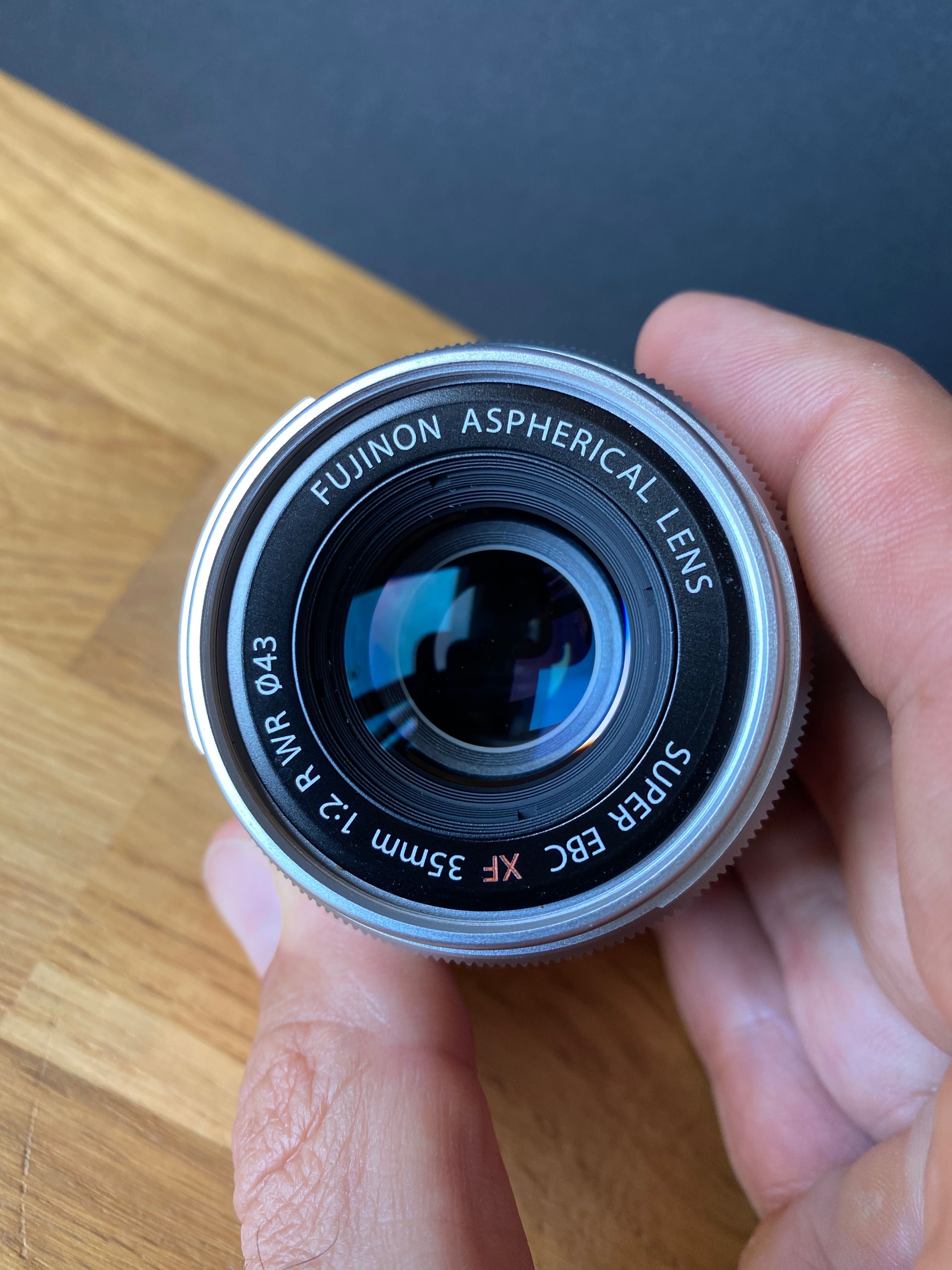 FUJIFILM XF 35mm f/2.0 R WR (Made in Japan) + Oslona JJC + Filtr UV