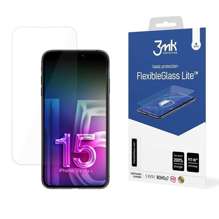 Apple Iphone 15 - 3Mk Flexibleglass Lite