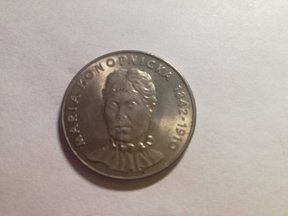 Moneta 20zł Maria Konopnicka 1978 r