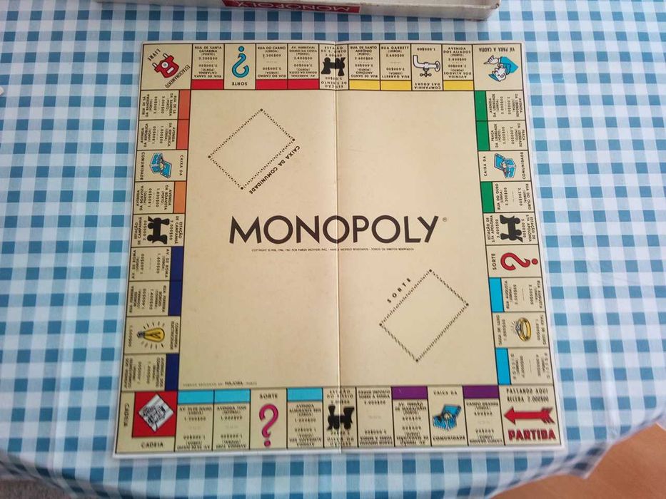 Jogo de tabuleiro Monopólio, VINTAGE!