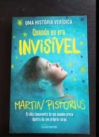 Livro Quando eu era invisível  - Martin Pistorius