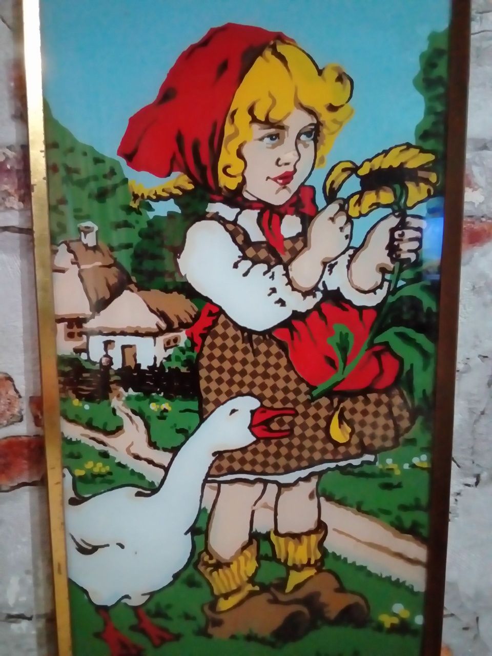 Картина. Панно на склі часів СРСР