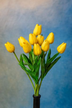 Tulipany bukiet 10 sztuk jak żywe 10 sztuk Nowe